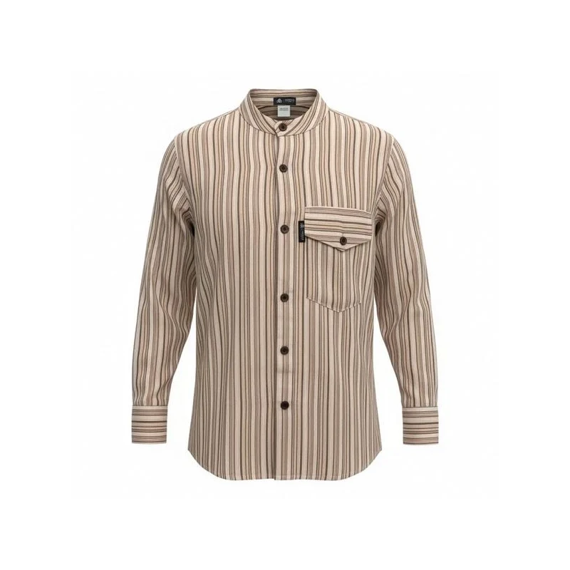 camisa-grandad-nomad-sari-castanho