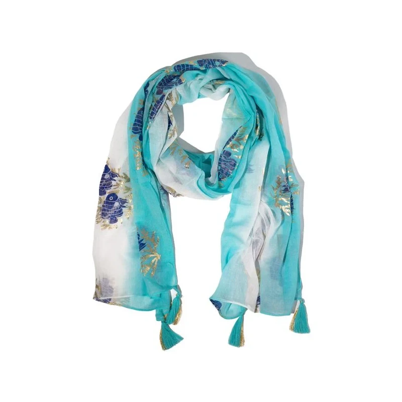 cachecol-nomad-sari-aqua-fish-turquesa