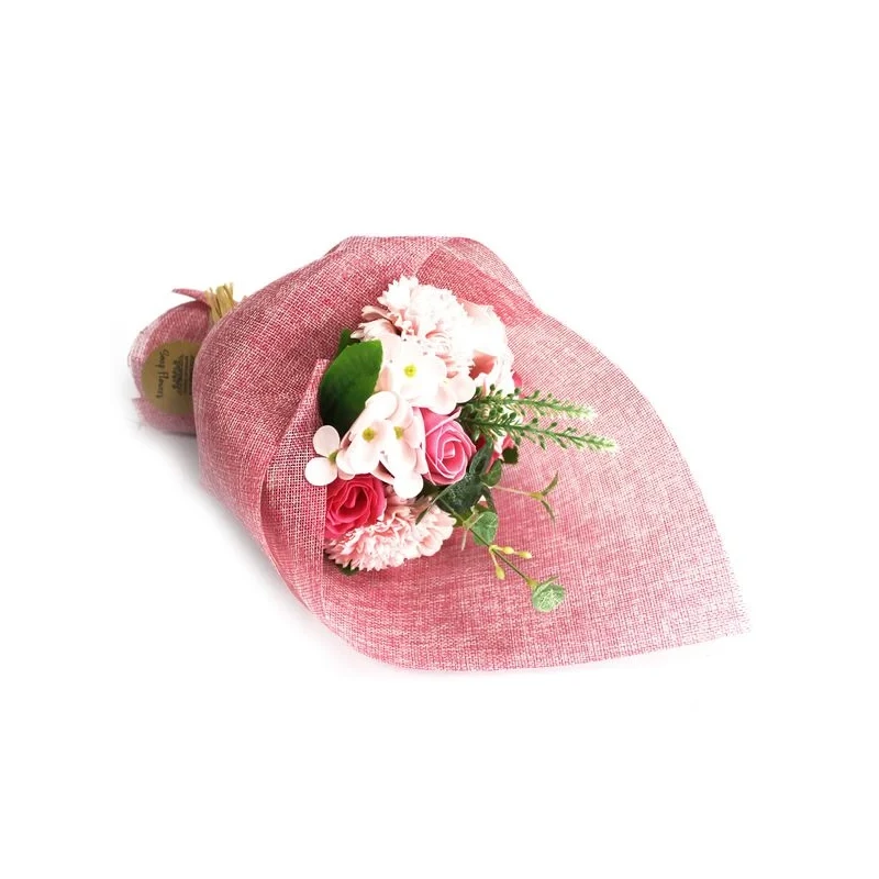 bouquet-de-flores-de-sabao-em-pe-rosa