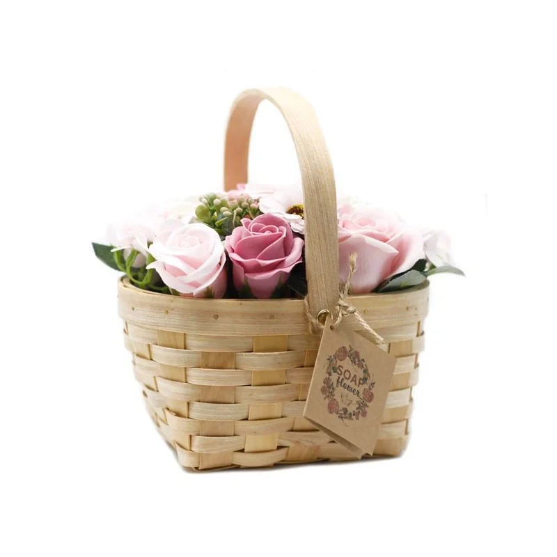 grande-bouquet-rosa-em-cesto-de-vime